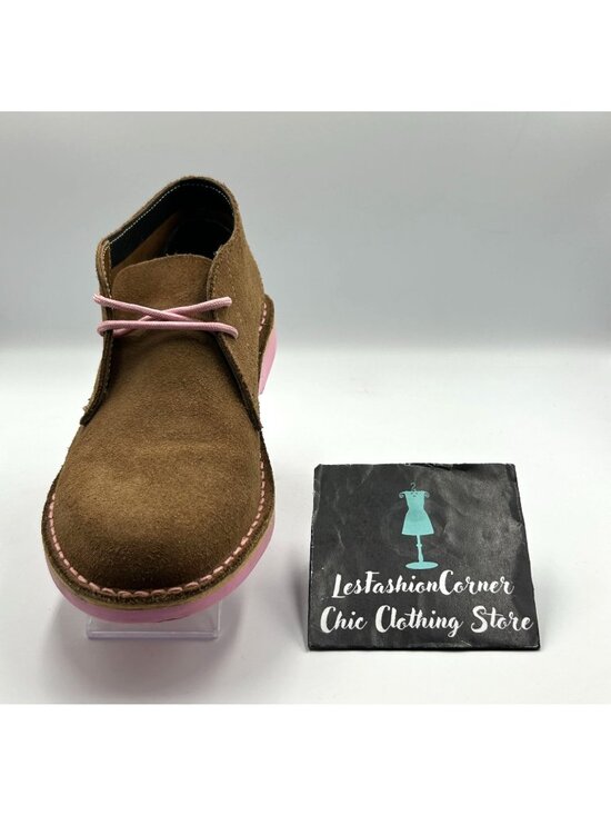 Veldskoen Tan Suede Heritage Uhambo Pink Sole Chukka Boot 8 Men’s/Women’s 10 main image 9